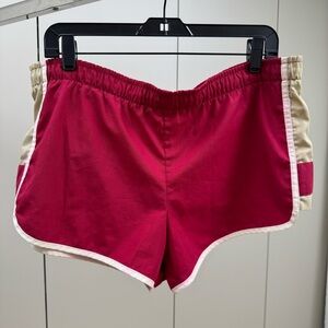 Jantzen Men’s Athletic Shorts in Red and Tan